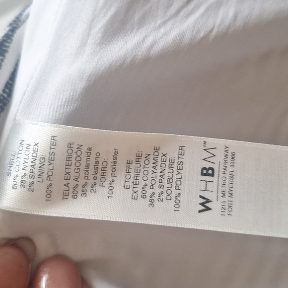 WHBM Striped Blazer and Shorts Set size 4 - Picture 6 of 10